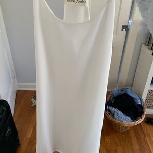 White tie dress